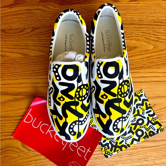 Bucket Feet Shoes New Bucket Feet Artist Designed Footwear By Ross